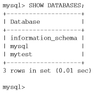 使用SHOW命令來查看新數(shù)據(jù)庫(kù)是否創(chuàng)建成功